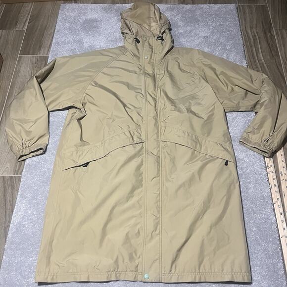 L.L. Bean Other - Vintage LL Bean Gore Tex Jacket Men’s XL Beige Wind Rain Hooded Zip Coat 0 AG24